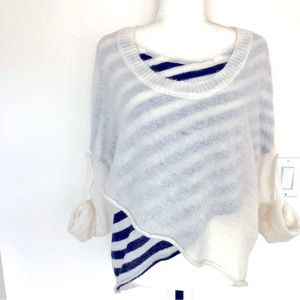 Wow Couture Sweater Ivory Wool